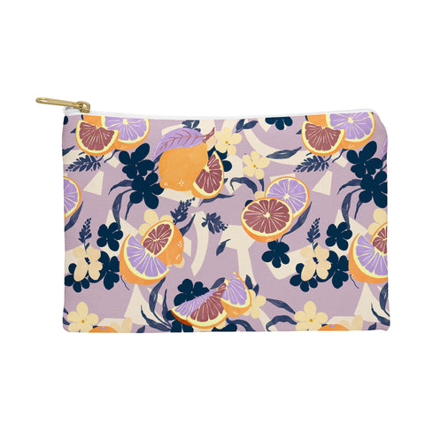 Marta Barragan Camarasa Fruit flowers and shapes SPD Pouch