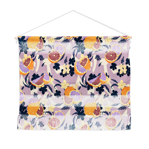 Marta Barragan Camarasa Fruit flowers and shapes SPD Wall Hanging Landscape