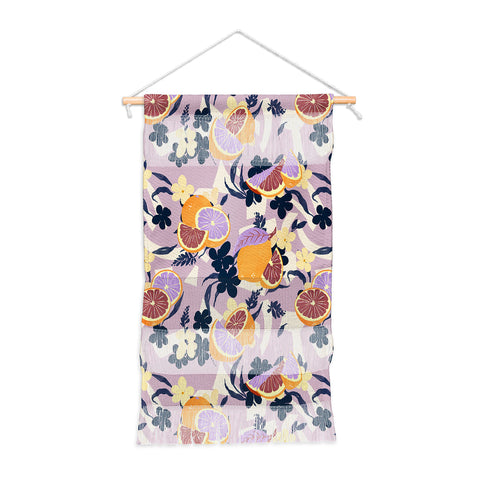 Marta Barragan Camarasa Fruit flowers and shapes SPD Wall Hanging Portrait