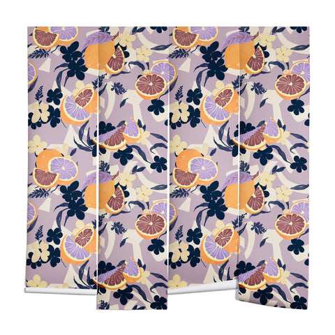 Marta Barragan Camarasa Fruit flowers and shapes SPD Wall Mural