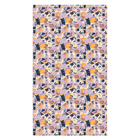 Marta Barragan Camarasa Fruit flowers and shapes SPD Tablecloth