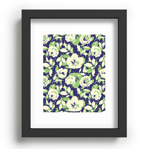 Marta Barragan Camarasa Garden floral shapes TS Recessed Framing Rectangle