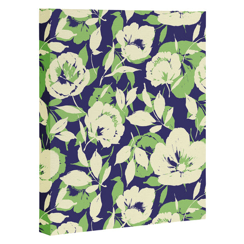 Marta Barragan Camarasa Garden floral shapes TS Art Canvas