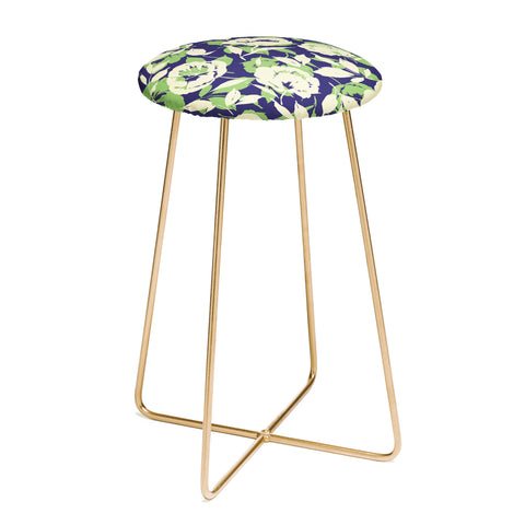 Marta Barragan Camarasa Garden floral shapes TS Counter Stool