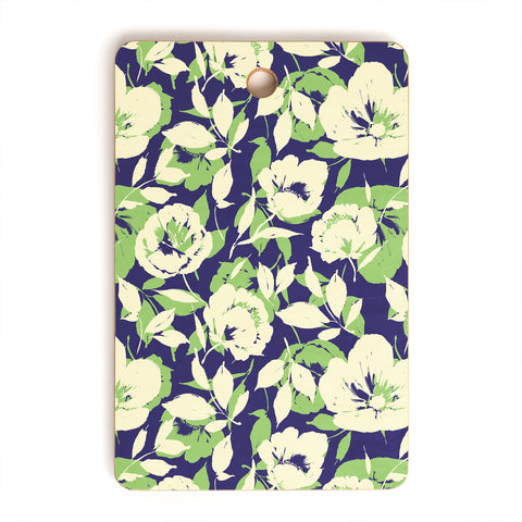 Marta Barragan Camarasa Garden floral shapes TS Cutting Board Rectangle