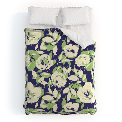 Marta Barragan Camarasa Garden floral shapes TS Duvet Cover
