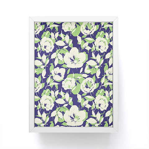 Marta Barragan Camarasa Garden floral shapes TS Framed Mini Art Print