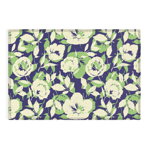Marta Barragan Camarasa Garden floral shapes TS Outdoor Rug