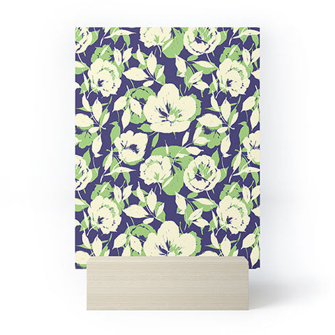 Marta Barragan Camarasa Garden floral shapes TS Mini Art Print