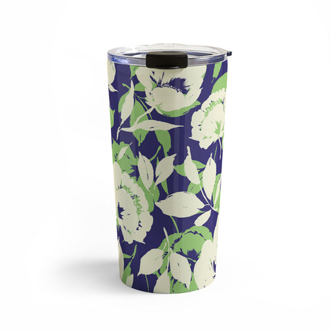 Marta Barragan Camarasa Garden floral shapes TS Travel Mug