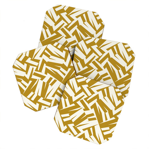 Marta Barragan Camarasa Geometric forms 06 Coaster Set