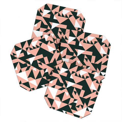 Marta Barragan Camarasa Geometric forms 08 Coaster Set