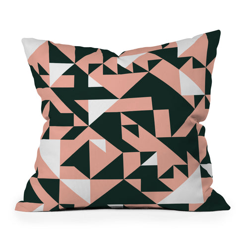 Marta Barragan Camarasa Geometric forms 08 Outdoor Throw Pillow