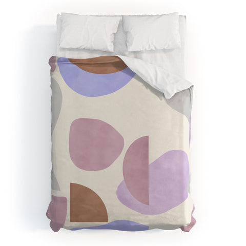 Marta Barragan Camarasa Geometric shapes 78G Duvet Cover