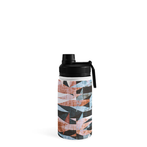 Marta Barragan Camarasa Geometric shapes textures Water Bottle