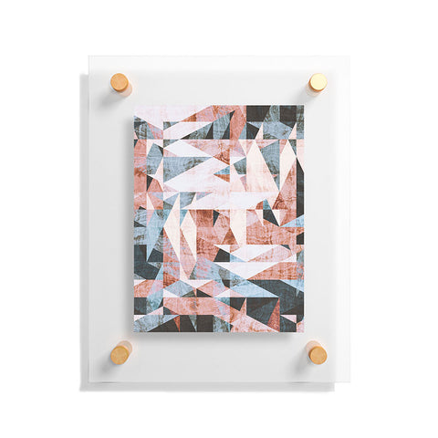 Marta Barragan Camarasa Geometric shapes textures Floating Acrylic Print