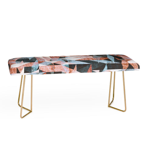 Marta Barragan Camarasa Geometric shapes textures Bench