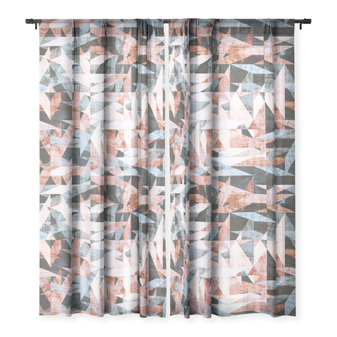 Marta Barragan Camarasa Geometric shapes textures Sheer Non Repeat