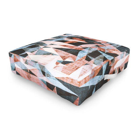 Marta Barragan Camarasa Geometric shapes textures Outdoor Floor Cushion