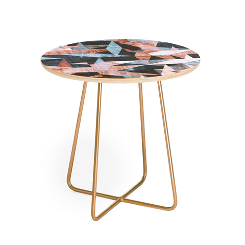 Marta Barragan Camarasa Geometric shapes textures Round Side Table