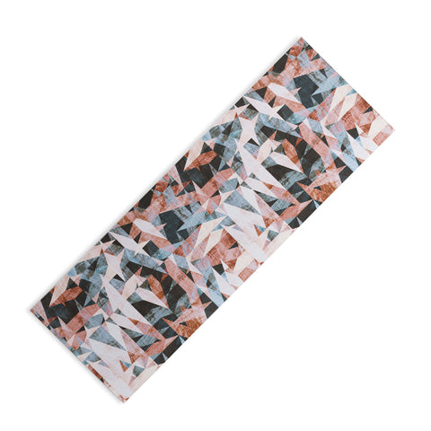 Marta Barragan Camarasa Geometric shapes textures Yoga Mat