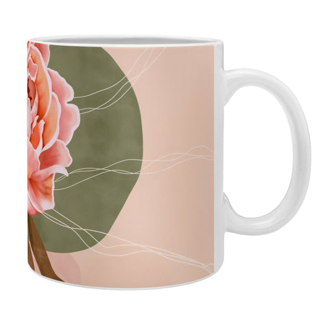 Marta Barragan Camarasa Giant modern flowers A Coffee Mug