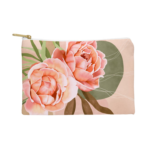 Marta Barragan Camarasa Giant modern flowers A Pouch