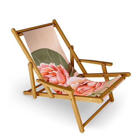 Marta Barragan Camarasa Giant modern flowers A Sling Chair