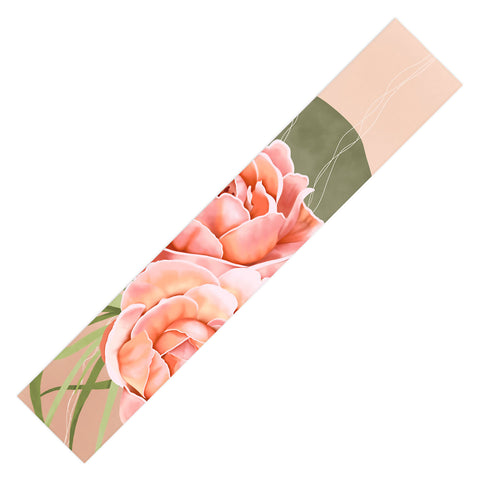 Marta Barragan Camarasa Giant modern flowers A Table Runner