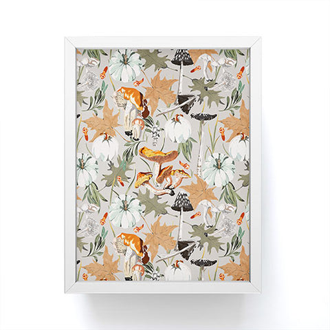 Marta Barragan Camarasa Giving way to autumn A Framed Mini Art Print