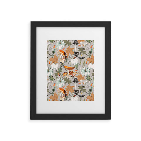 Marta Barragan Camarasa Giving way to autumn A Framed Art Print