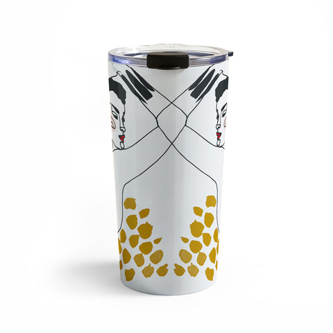 Marta Barragan Camarasa Glamorous lady Travel Mug