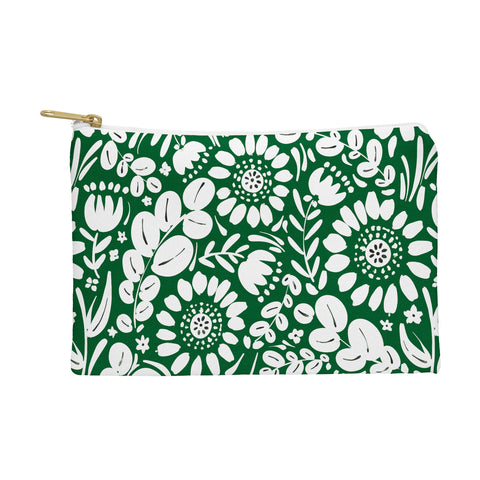 Marta Barragan Camarasa Green Jungle Bloom Fusion Pouch