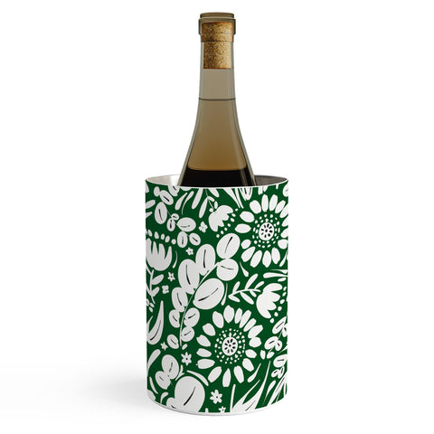 Marta Barragan Camarasa Green Jungle Bloom Fusion Wine Chiller