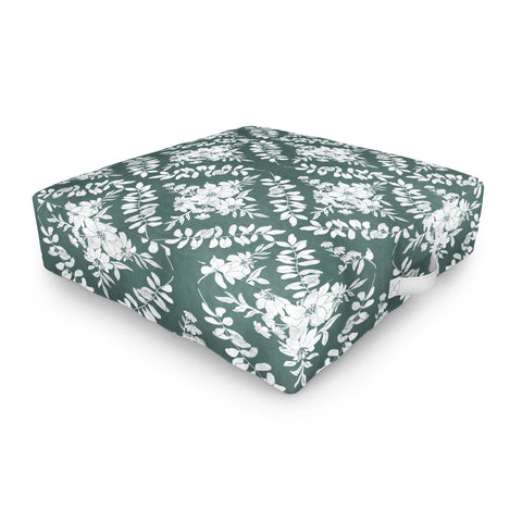 Marta Barragan Camarasa Greenery Delight Outdoor Floor Cushion