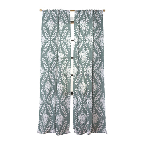 Marta Barragan Camarasa Greenery Delight Sheer Window Curtain