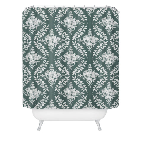 Marta Barragan Camarasa Greenery Delight Shower Curtain