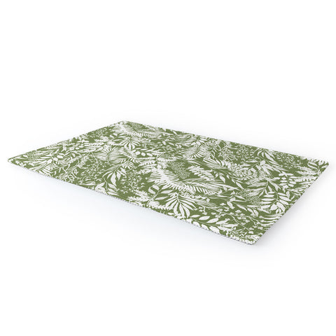 Marta Barragan Camarasa GW forest leaves Area Rug