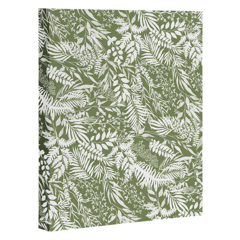 Marta Barragan Camarasa GW forest leaves Art Canvas