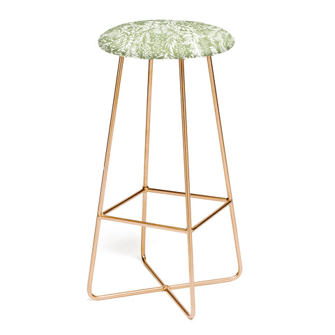 Marta Barragan Camarasa GW forest leaves Bar Stool