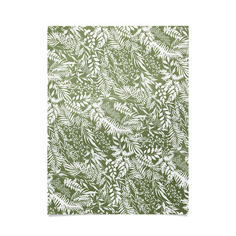 Marta Barragan Camarasa GW forest leaves Poster