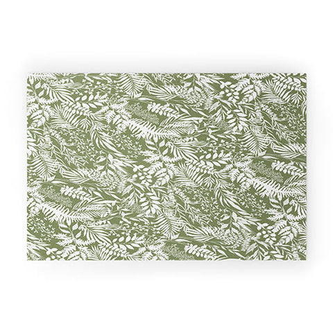 Marta Barragan Camarasa GW forest leaves Welcome Mat