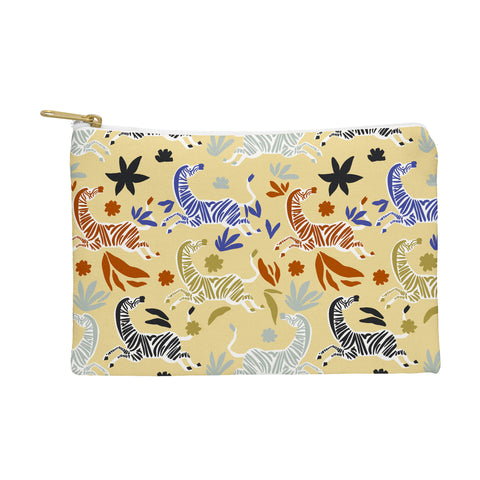 Marta Barragan Camarasa Herd of colorful zebras A Pouch