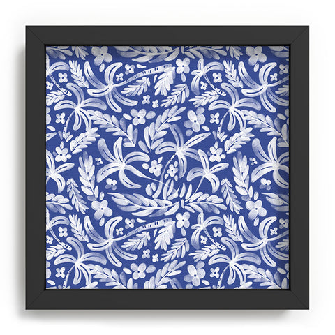 Marta Barragan Camarasa Indigo Tropical Oasis Recessed Framing Square