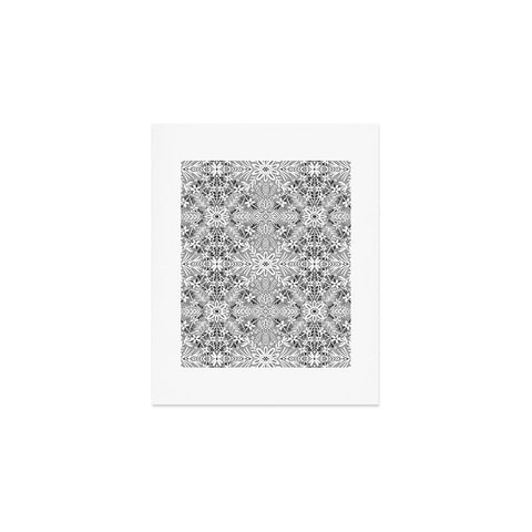 Marta Barragan Camarasa Intricate Floral Symmetry Art Print