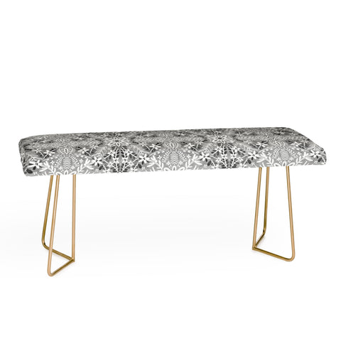Marta Barragan Camarasa Intricate Floral Symmetry Bench
