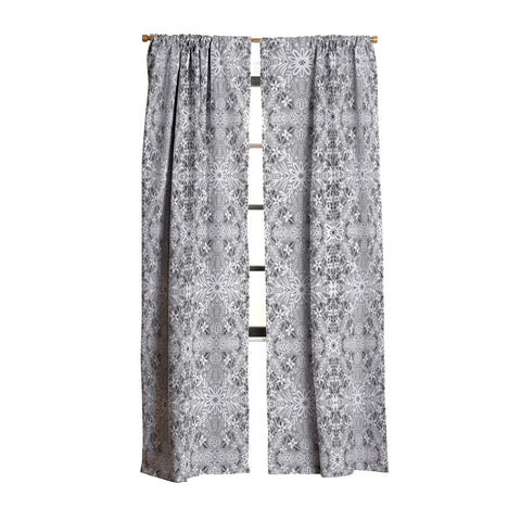 Marta Barragan Camarasa Intricate Floral Symmetry Blackout Non Repeat