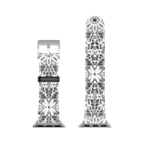 Marta Barragan Camarasa Intricate Floral Symmetry Apple Watch Band