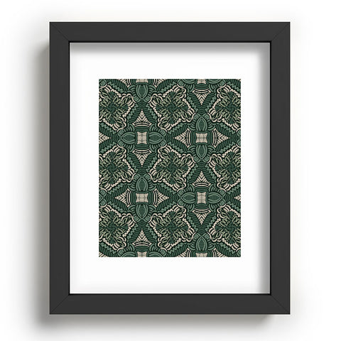Marta Barragan Camarasa Intricate Forest Mosaic Recessed Framing Rectangle