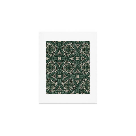 Marta Barragan Camarasa Intricate Forest Mosaic Art Print